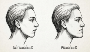 dessin-de-deux-visages-profil-menton-retrogenie-et-progenie
